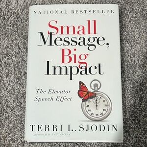 'Small Message, Big Impact' Book - White Cover